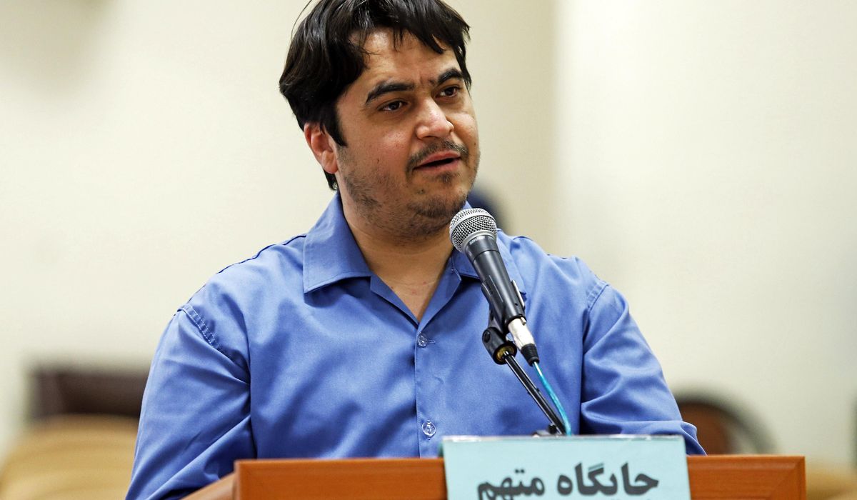 Iran executes journalist who encouraged 2017
protests 1
