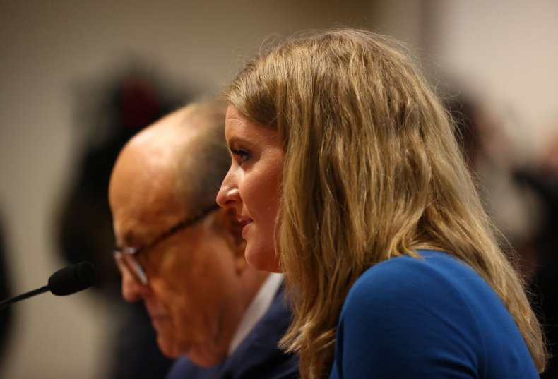 Trump Lawyer Jenna Ellis Tests Positive for Coronavirus a
Day After Giuliani's Diagnosis 1