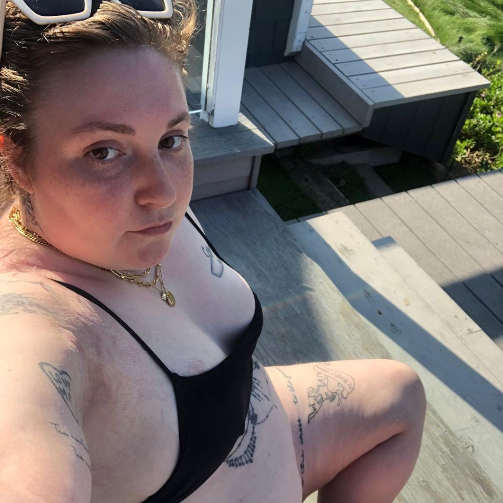 Lena Dunham gets real about her quarantine body and more
star snaps 1