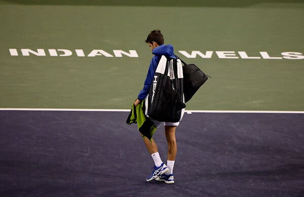 BNP Paribas Open Tennis Tournament Is Postponed due to
Coronavirus 1