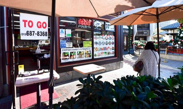 Los Angeles Coronavirus Restrictions on Dining Draw
Criticism 1