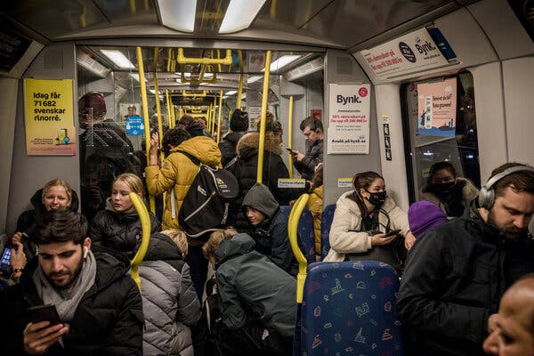 In Sweden, Coronavirus Infections and Calls for a Lockdown
Are Rising 1