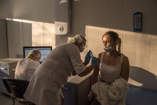 Russia's Coronavirus Vaccine Rollout Hobbled by Public
Distrust 1