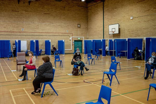 In Britain, a Simple ‘Jab’ Opens a New Front in the
Coronavirus Battle 1