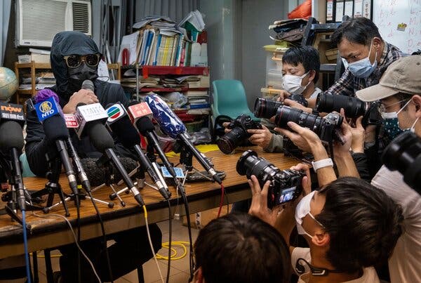 Hong Kong Protesters Who Fled by Boat Are Sentenced to
Prison in China 1