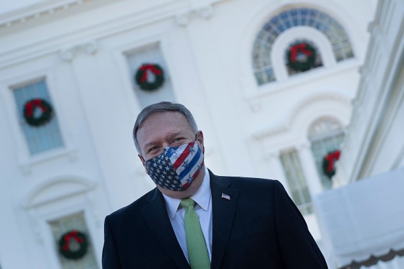 State Department Calls Off Last Indoor Party of Holiday
Season As Pompeo Quarantines 1