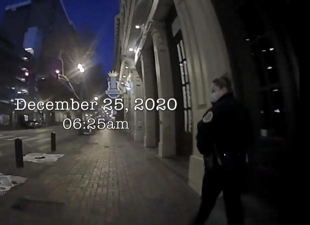 Video captures officers comment on "weird" RV warning before
blast 1