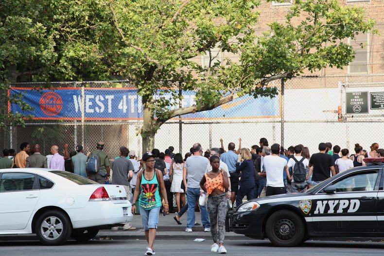 Multiple Protesters Hit By Vehicle During Manhattan BLM
Demonstration 1