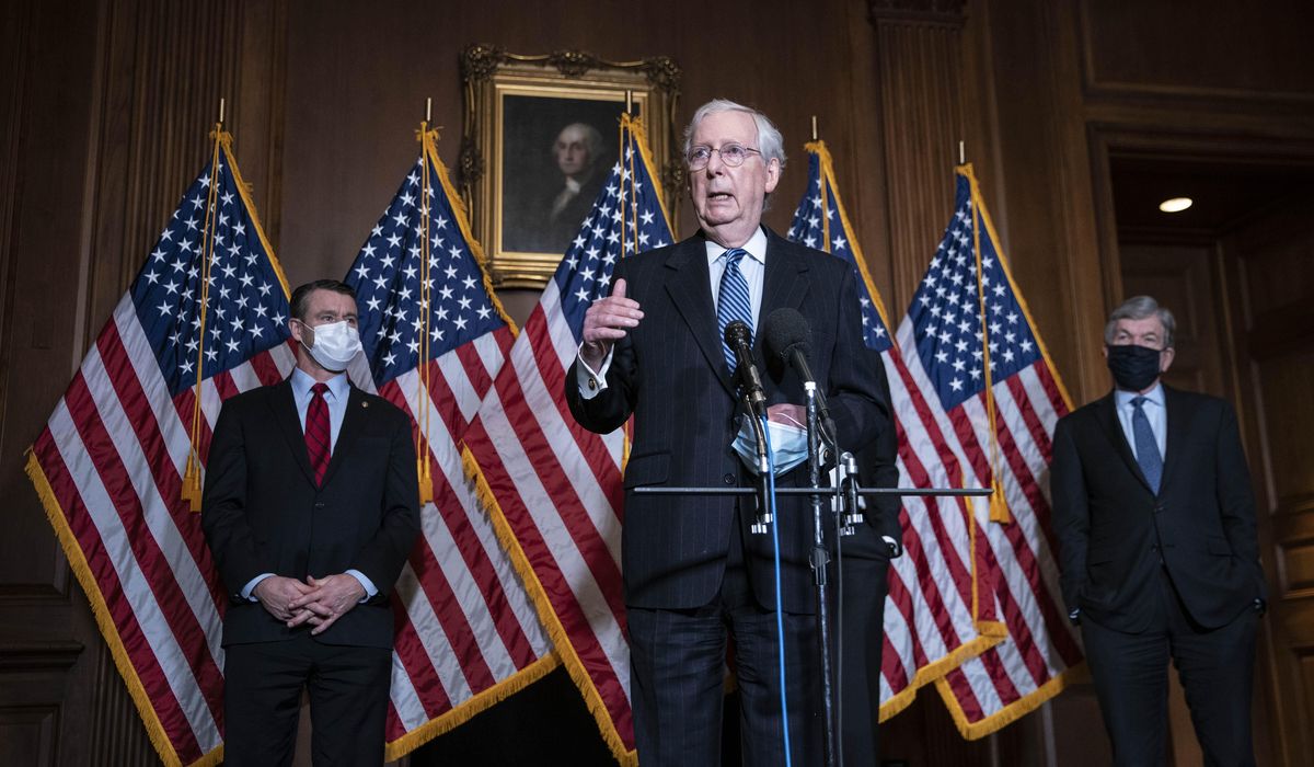 Congress stuck, McConnell resists state aid in COVID-19
deal 1