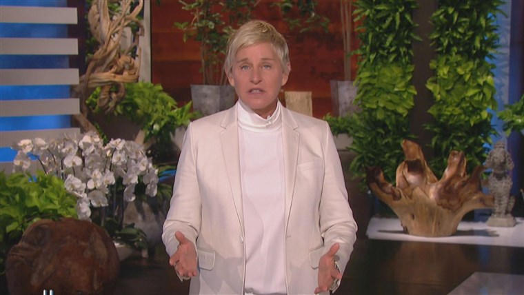 Ellen DeGeneres announces she tested positive for
Covid-19 1
