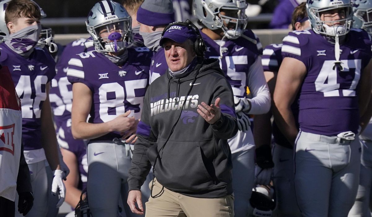 Kansas State latest to skip bowl game due to
COVID-19 1