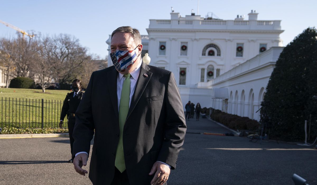 Secretary of State Pompeo quarantines after virus
exposure 1