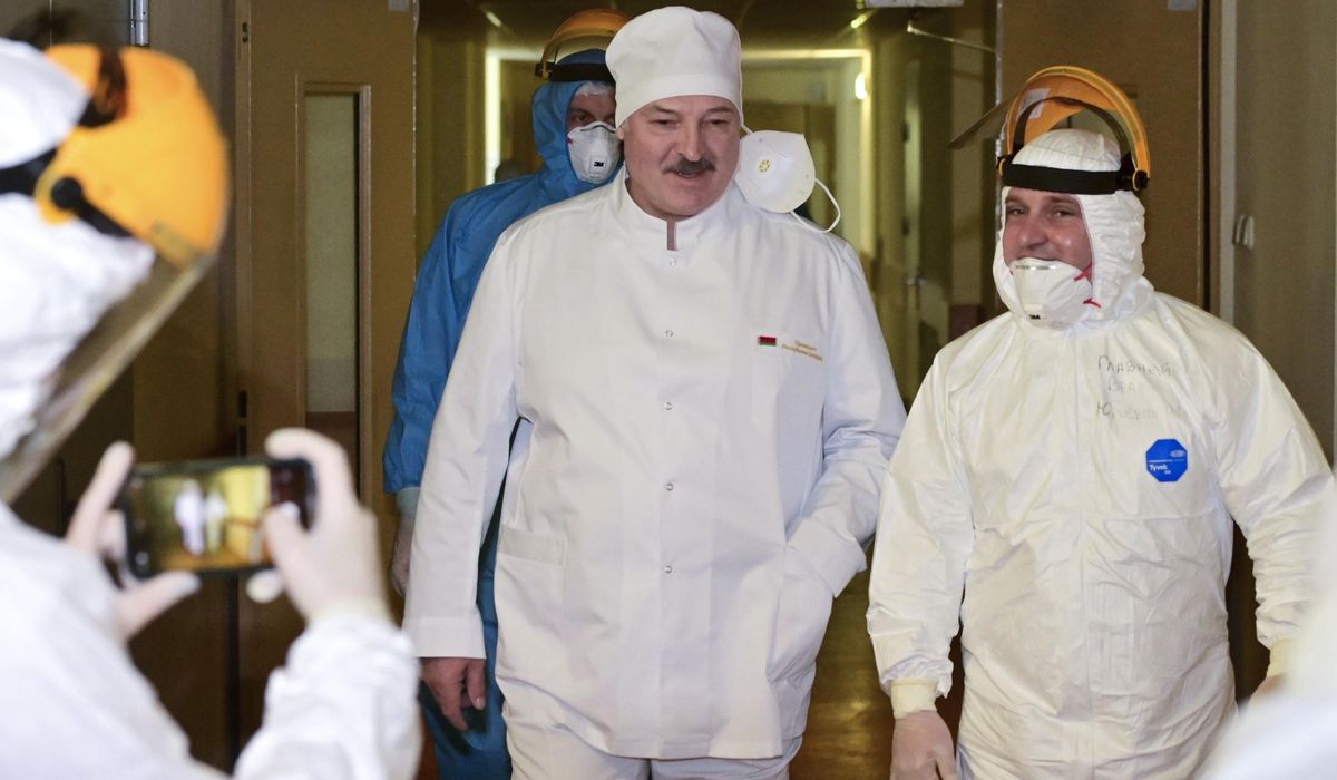 Belarus starts COVID-19 vaccinations with Russian
shots 1