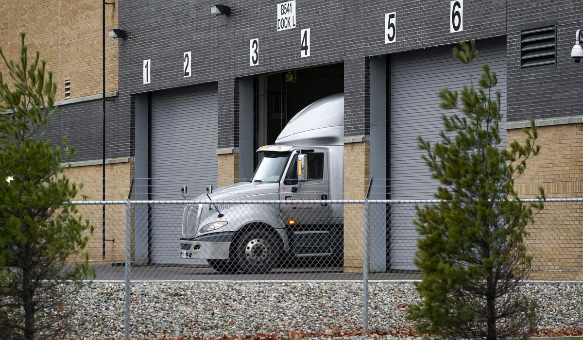 Trucks with first COVID-19 vaccine in US get ready to
roll 1 Trucks with first COVID-19 vaccine in US get ready to
roll 1