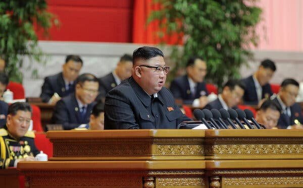 Kim Jong-un Opens Party Congress With Admission of Failures
in North Korea 1