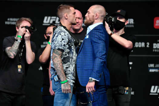 Conor McGregor makes weight in return to UFC lightweight
class 1
