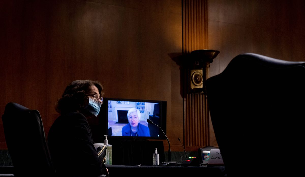 Janet Yellen presses Congress to go 'big' on COVID-19 relief
package 1