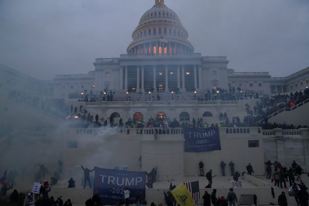 Pro-Trump Protesters Swarm Capitol Amid Challenge to His
Election Loss 1