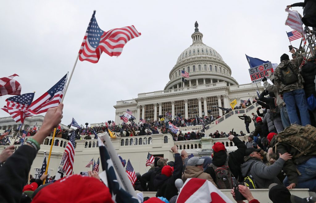 U.S. Pursuing Seditious Conspiracy Cases in ‘Unprecedented’
Probe of Capitol Riot 1