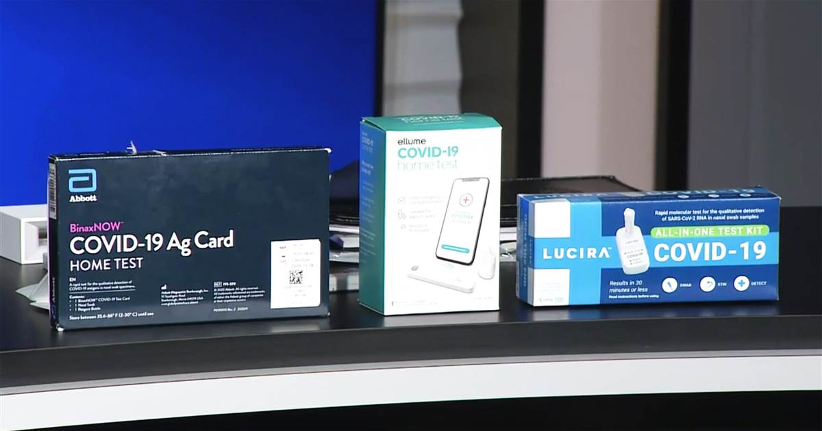 At-home Covid-19 tests offer promises — and
questions 1