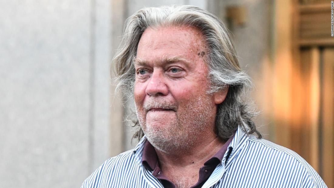 Trump tells people he's decided to pardon Steve Bannon as
one of his final acts in office 1