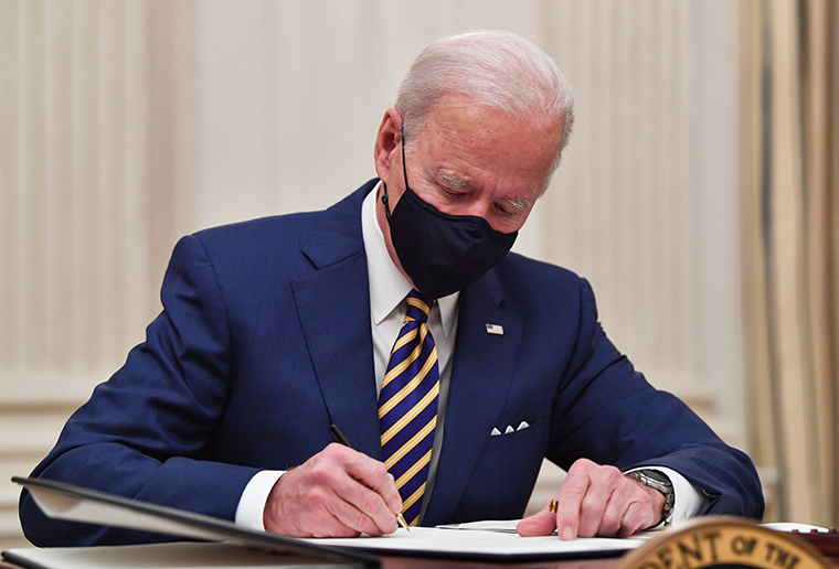 Here's what you need to know about Biden's second full day
in office 1