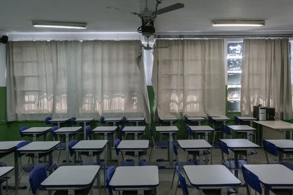Bars and Gyms and Salons Are Open in Brazil. But Not
Schools. 1