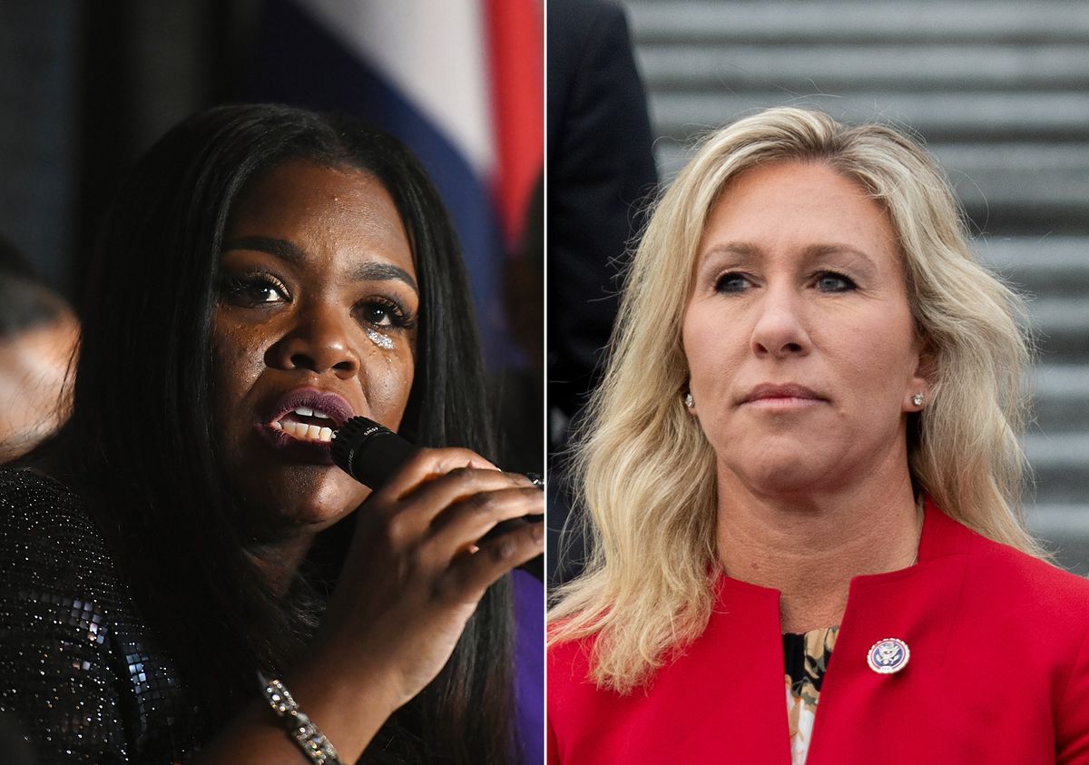 Rep. Cori Bush moves offices over safety concerns after
being ‘berated’ by Rep. Marjorie Taylor Greene 1 Rep. Cori Bush moves offices over safety concerns after
being ‘berated’ by Rep. Marjorie Taylor Greene 1