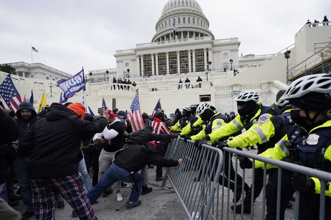 Woman Shot and Killed During Riot Inside Capitol
Building 1