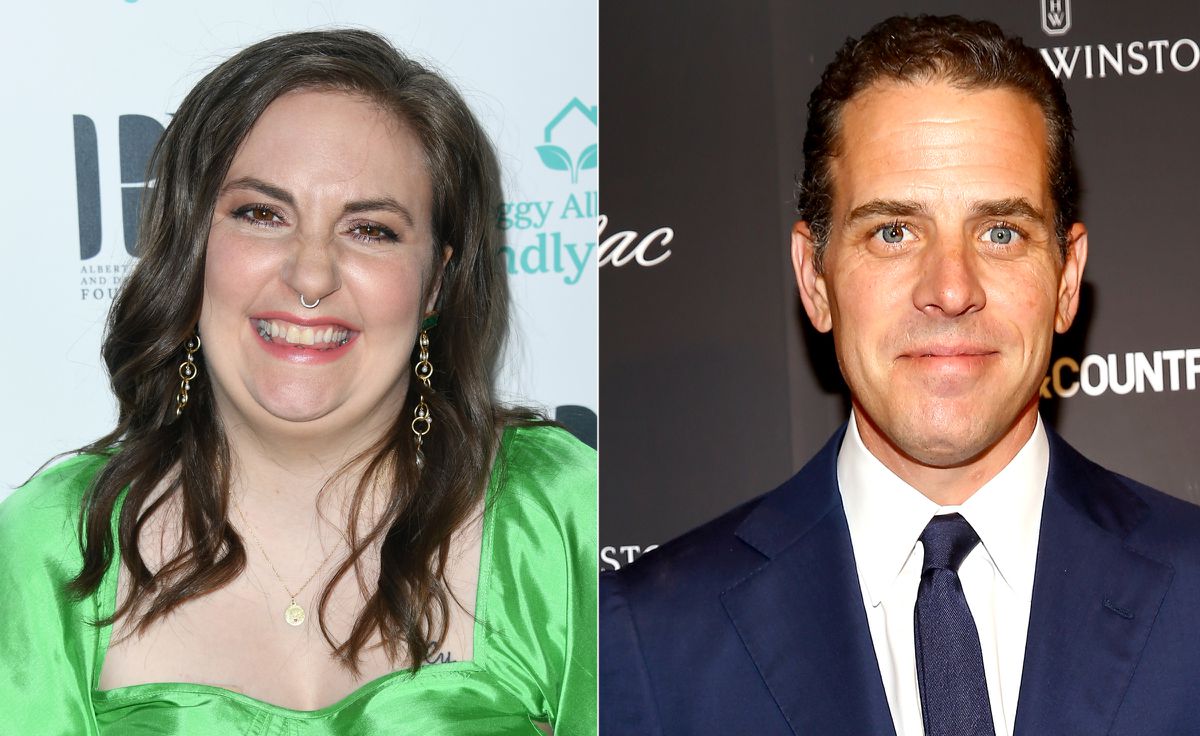 Lena Dunham trolled on social media for openly fantasizing
about being Hunter Biden’s wife in White House 1 Lena Dunham trolled on social media for openly fantasizing
about being Hunter Biden’s wife in White House 1