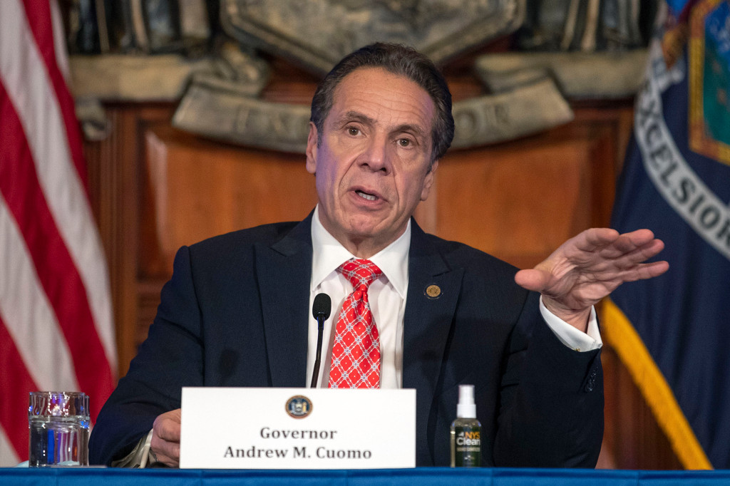 NYPD, large unions should administer COVID-19 vaccine
themselves, Cuomo says 1