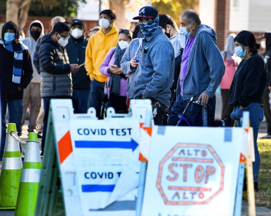 In California: COVID spreading fastest here. And anti-mask
protests break out across state 1