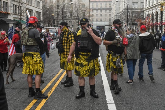 Nation's capital braces for violence as extremist groups
converge to protest Trump's election loss 1