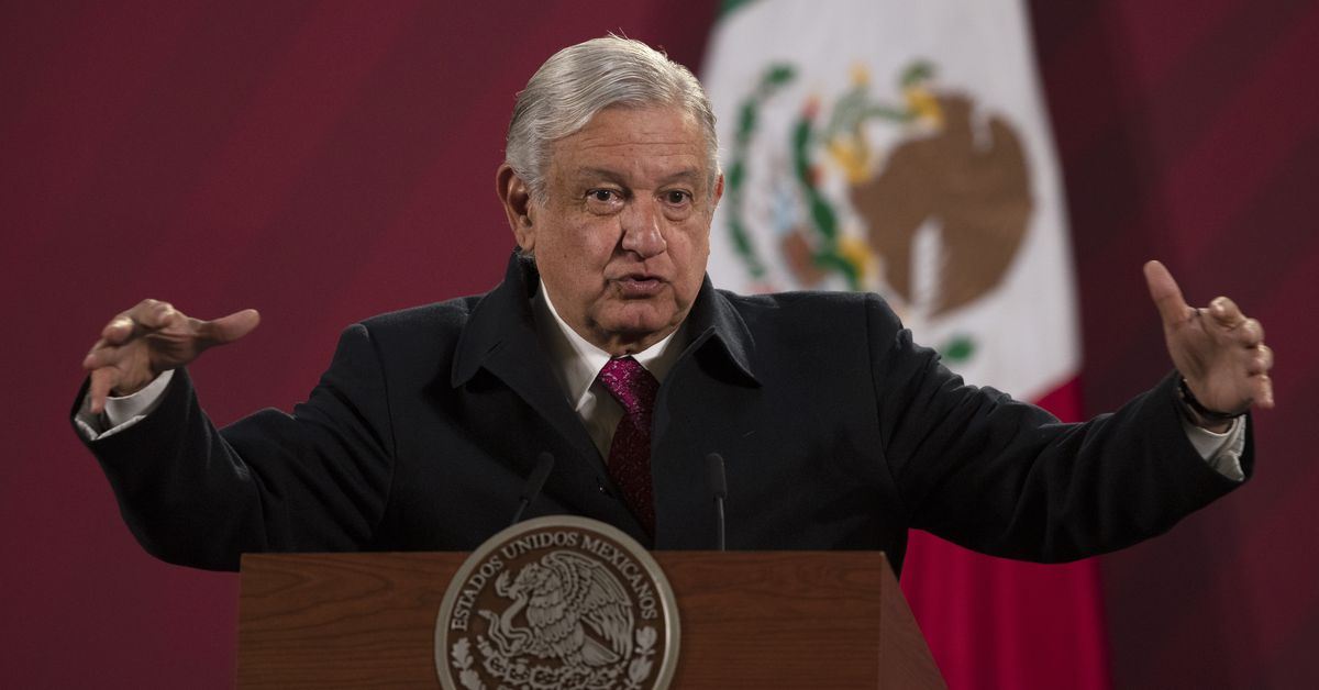 Mexico’s president says he’s tested positive for
COVID-19 1