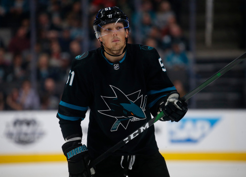 Radim Simek still bothered by knee, but Sharks feel he’ll be
ready for opener 1