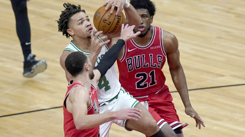 Here's how COVID-19 affected Boston Celtics guard Carsen
Edwards 1
