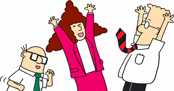 Researchers classify Dilbert cartoonist Scott Adams as
'far-right' 1