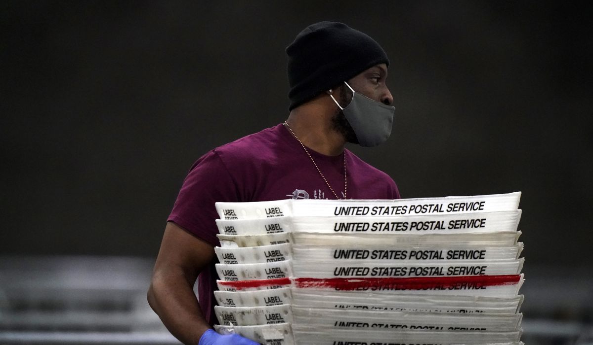 Post office takes victory lap, says vote-by-mail election
went smoothly 1