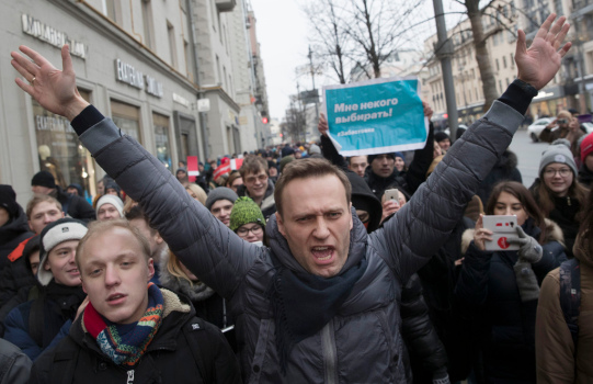 Russian authorities move to stymie Navalny protests 1