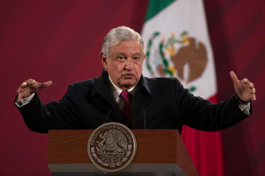 Mexico’s president says he’s tested positive for
COVID-19 1