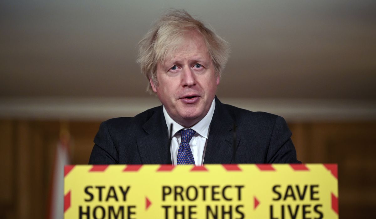 Boris Johnson: U.K. variant of coronavirus likely more
deadly 1