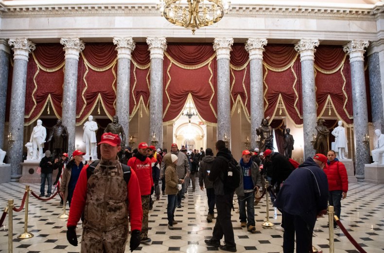 Capitol Rioter Charged After Texting Selfie to Girlfriend's
Brother at State Department 1