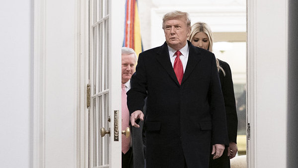 Majority want Trump out of office before Inauguration Day,
poll says 1