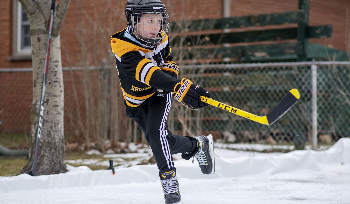 Home ice: Backyard hockey on rise amid coronavirus
pandemic 1