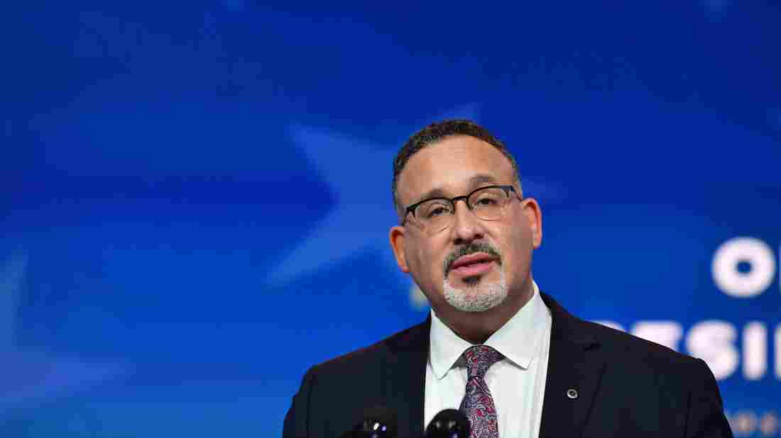 Education Pick Miguel Cardona On Biden's Promise To Reopen
Schools 1