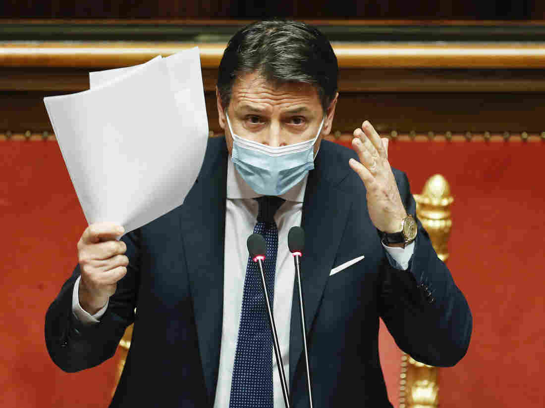 Italy's Prime Minister Quits As COVID-19 Response Splits
Coalition Government 1