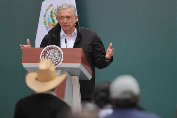 Mexican president says he has tested positive for
COVID-19 1