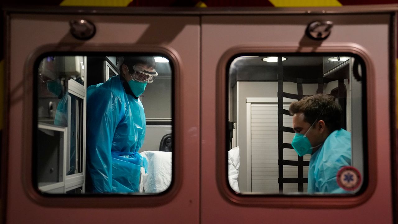 In ambulances, an unseen, unwelcome passenger:
COVID-19 1