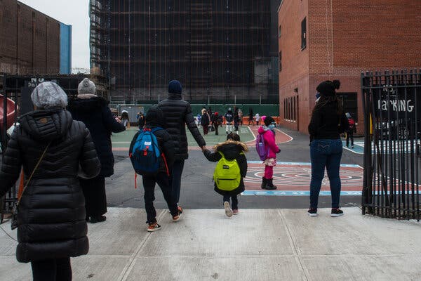 Fight Over Closing Schools Reignites as N.Y.C. Positive Rate
Tops 9% 1