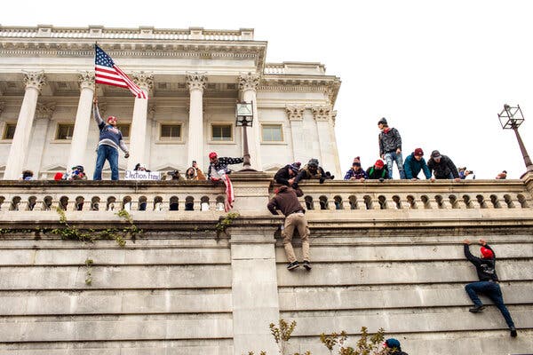 Rioters Followed a Long Conspiratorial Road to the
Capitol 1 Rioters Followed a Long Conspiratorial Road to the
Capitol 1
